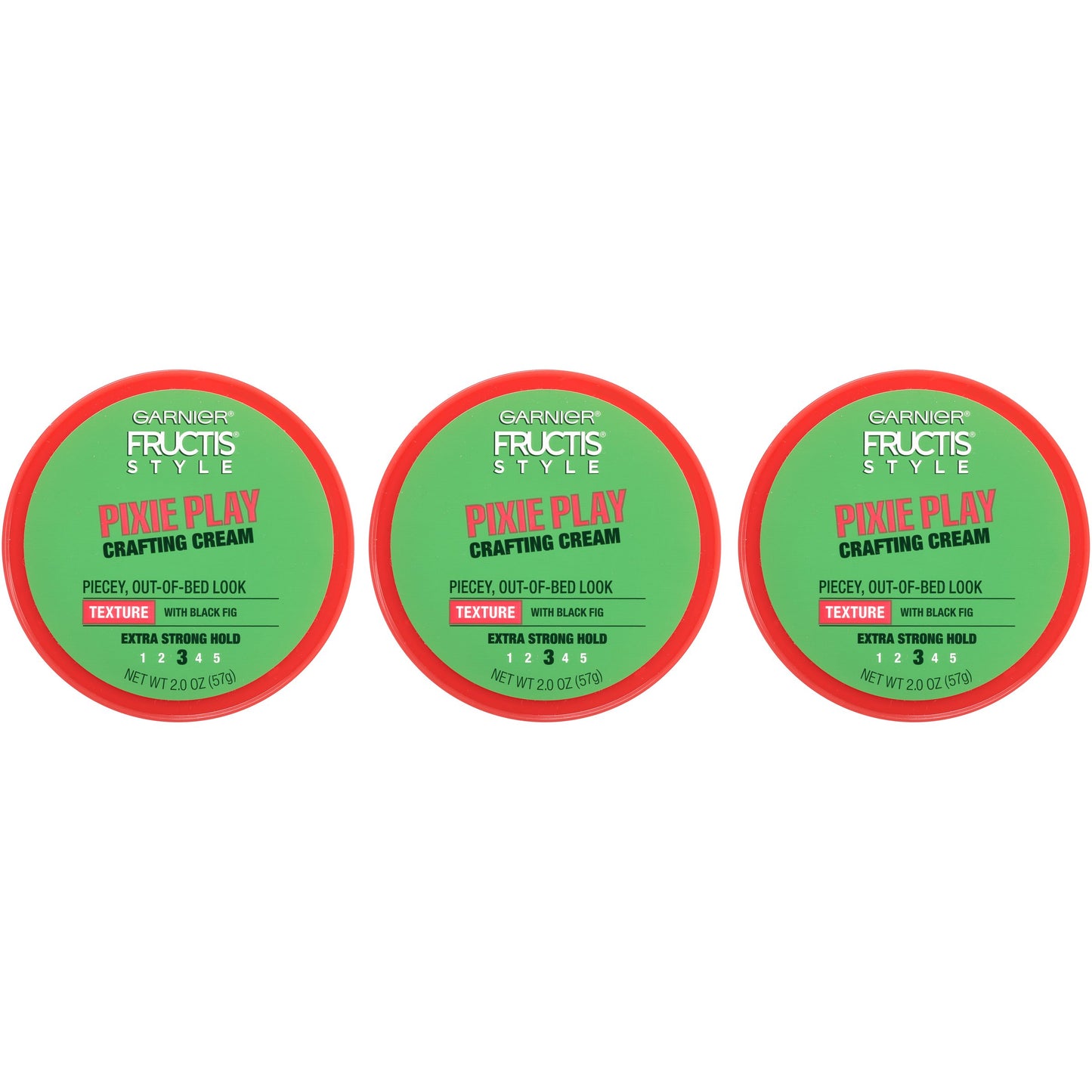 Garnier Hair Care Fructis Style Pixie Play Crafting Cream, 3 Count