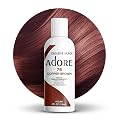Adore Semi Permanent Hair Color (076 Copper Brown) | Vegan & Cruelty-Free Brown Hair Dye | No Ammonia, No Peroxide, No Alcohol | 4 Fl Oz