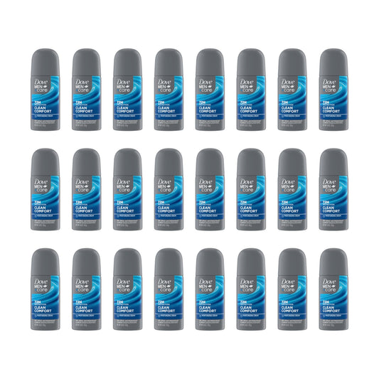 Dove Men+Care Antiperspirant Deodorant Dry Spray Clean Comfort 24 count For Men 72-hour Sweat and Odor Protection with Triple Defense Technology 1 oz Beauty and Personal Care DOVE MEN + CARE