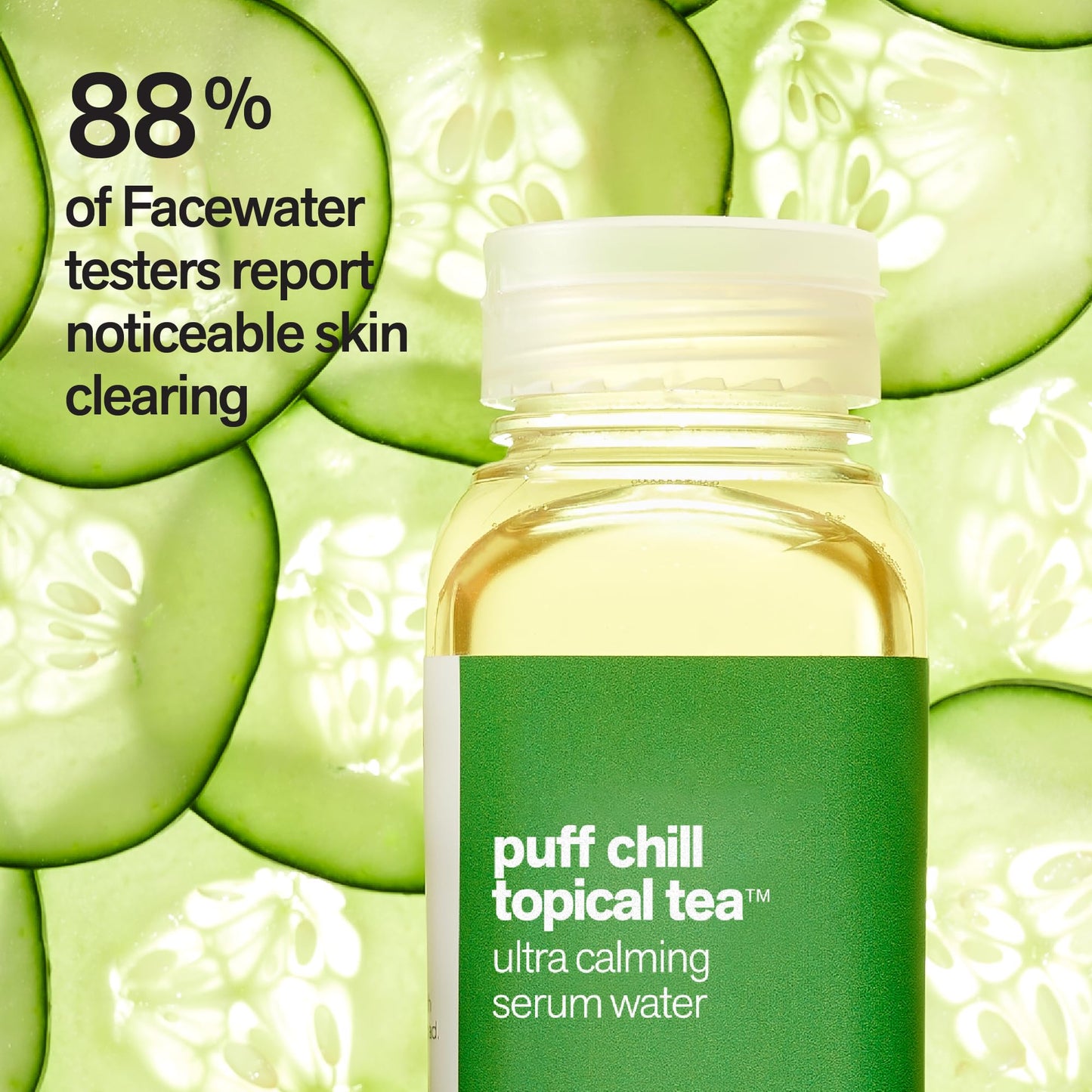 Facewater Puff Chill Topical Tea Ultra Calming Serum Water Beauty & Personal Care PLANT BEAUTY DISTILLERY