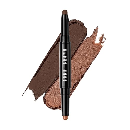 Bobbi Brown Dual-Ended Long-Wear Cream Shadow Stick | Swipe & Go Cream Eyeshadow Stick | 24-Hour Wear for Effortless Eyes, 0.06 Ounce, Milk