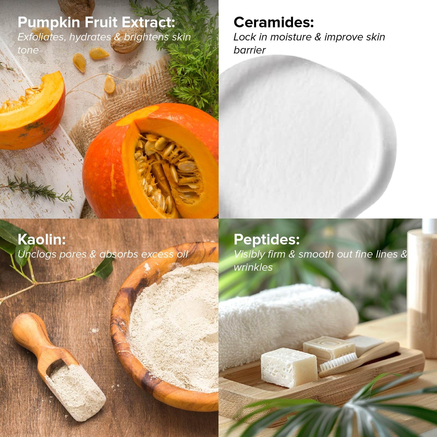 DRMTLGY Pumpkin Enzyme Face Mask with Jojoba Beads. Gentle Exfoliating Pumpkin Facial Mask for Dullness, Uneven Skin Tone, Fine Lines and Wrinkles.