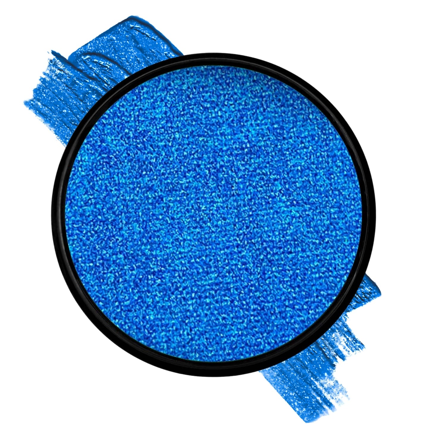 Mehron Paradise FX Metallics - Metallic Dark Blue 1.4 oz | Professional Water Activated Shimmering Metallic Paint for Raves, Costumes, Special