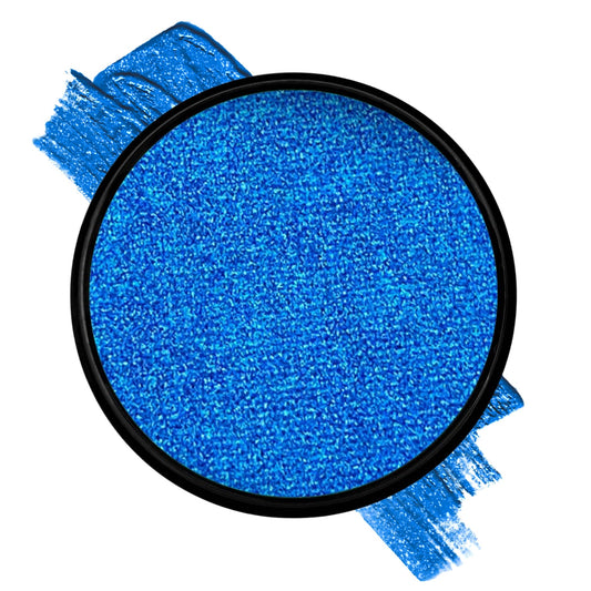 Mehron Paradise FX Metallics - Metallic Dark Blue 1.4 oz | Professional Water Activated Shimmering Metallic Paint for Raves, Costumes, Special