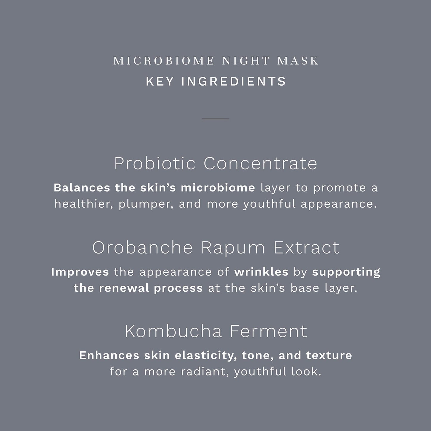 City Beauty MicroBiome Night Mask - Nourishing Overnight Face Mask - Prebiotic & Probiotic Blend - Solution for Dull, Uneven Skin Tone, Large Pores,