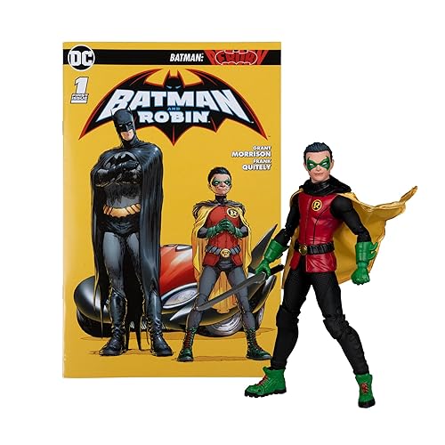 McFarlane Toys - DC Direct Page Punchers Robin (Batman: Reborn) 7in Figure with Comic