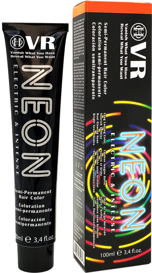 Cocohoney VR Semi-Permanent Hair Color | Vegan, Cruelty-Free | Long-Lasting Glowing Shades | Nourishing & Shining (911 Lava Orange)