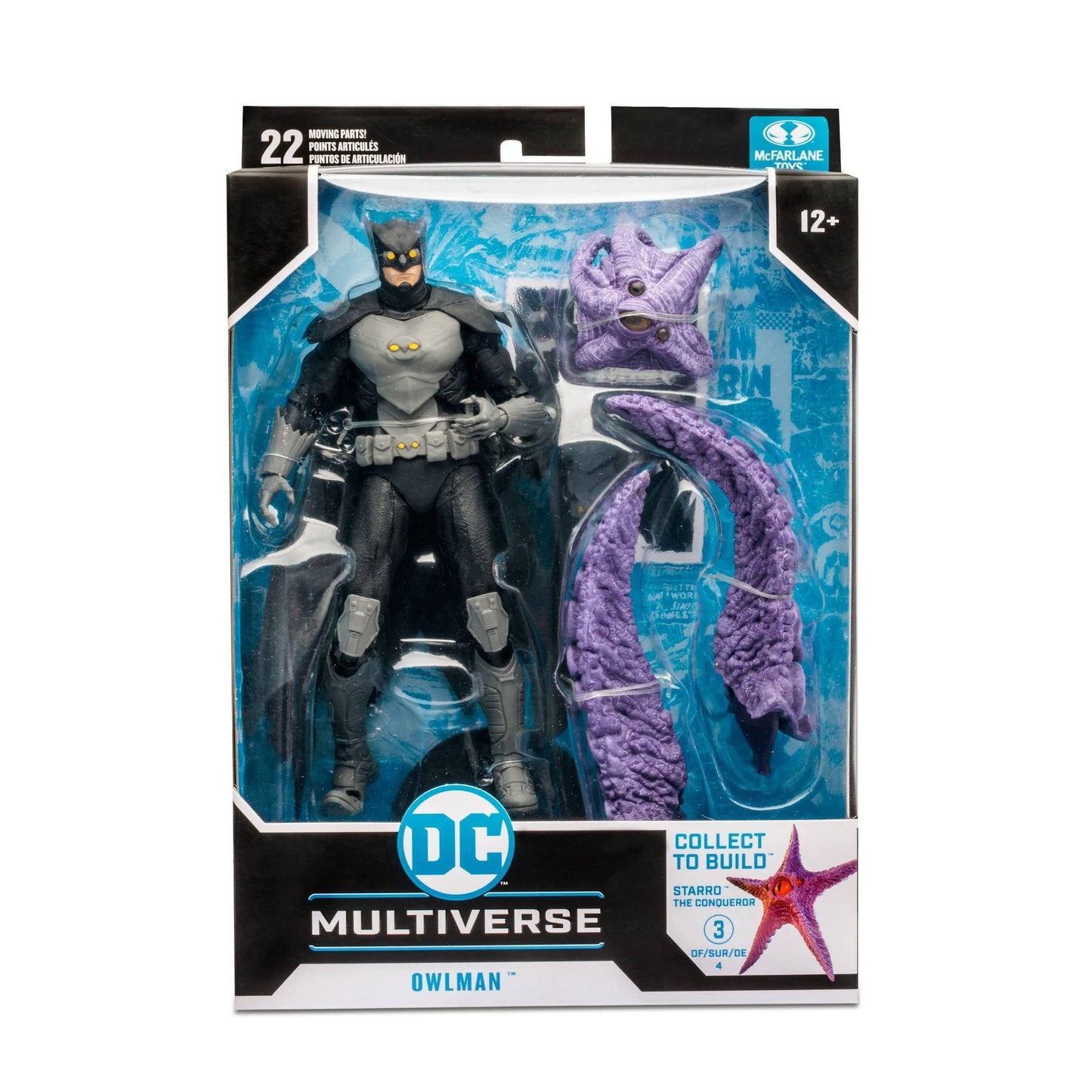 McFarlane Toys DC Multiverse Owlman Crime Syndicate 7-inch Action Figure with Build-A Starro Piece