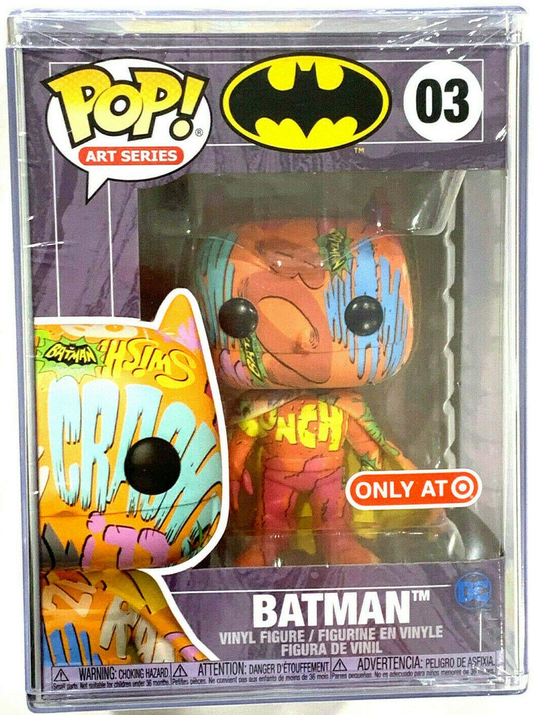 FKO FunkoPop Art Series #03 Batman Target Exclusive with Hard Stack Protector