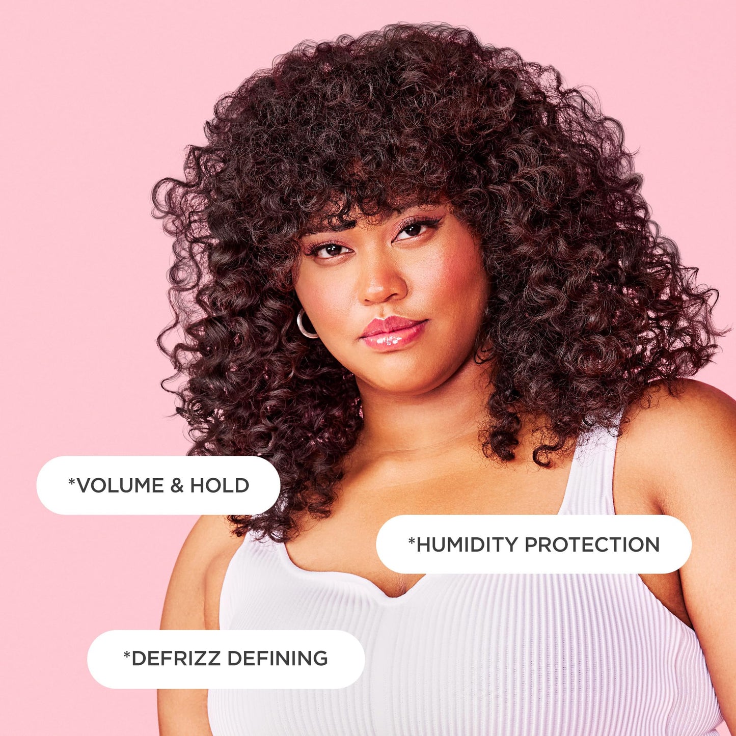 Cake Beauty Whipped Curl Defining & Volumizing Mousse - Aloe Vera Vitamin E for Flexible Hold - Vegan No Heat Curls Wavy Curly Hair Sulfate Cruelty