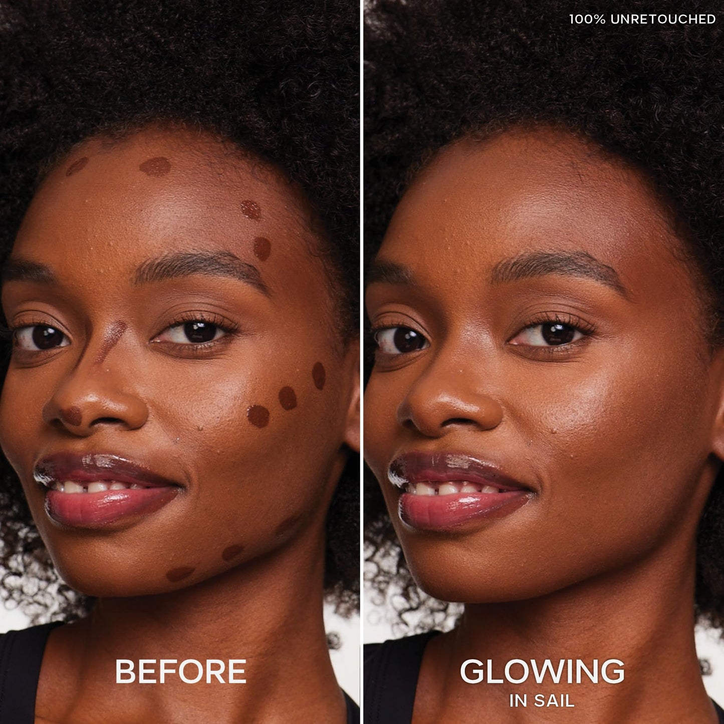 Saie Dew Bronze - Hydrating Liquid Bronzer Stick For a Sun Kissed Glow - Liquid Contour Stick Infused with Nourishing Skin Care Ingredients - Sculpted