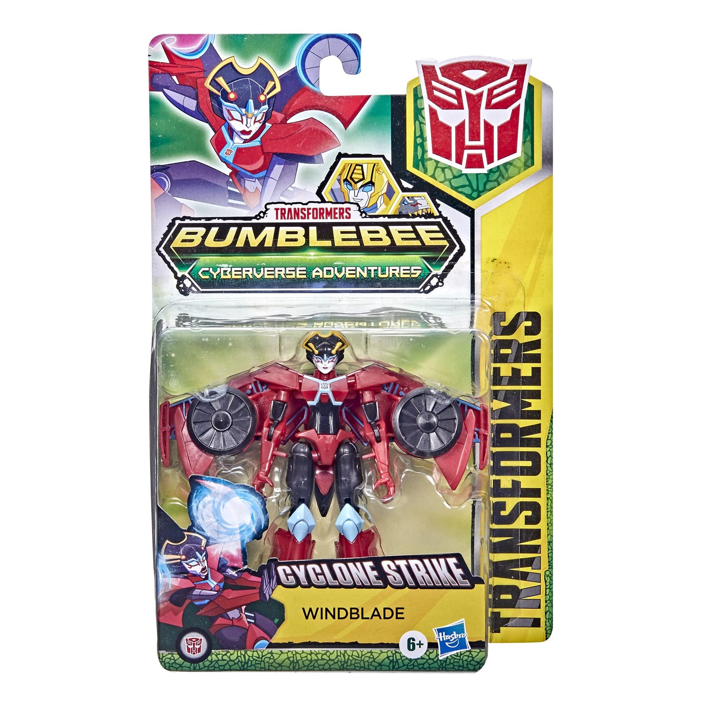 Transformers Bumblebee Cyberverse Adventures Dinobots Unite Action Attackers Warrior Class Windblade with Cyclone Strike