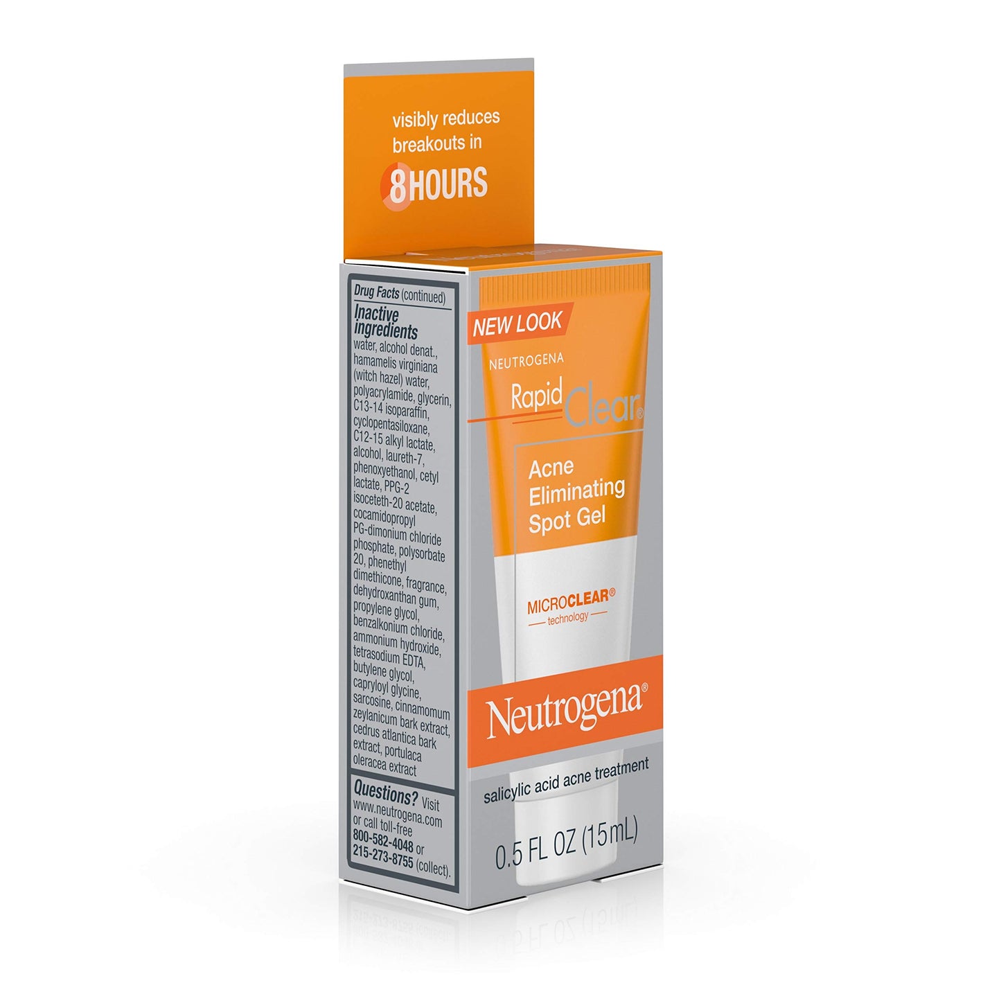 Neutrogena Rapid Clear Acne Eliminating Spot Gel, 0.5 Ounce