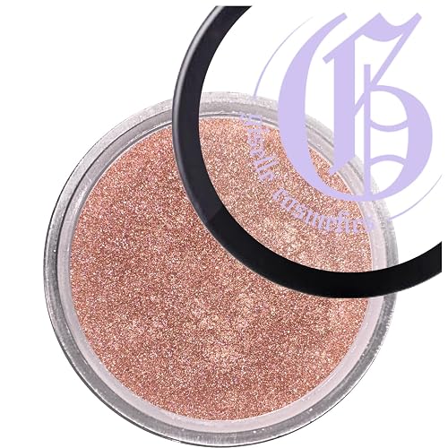 Giselle Cosmetics Selfish Bronzer: Organic Makeup Palette with Eyeshadow, Highlighter, Face Powder, Contour, Travel Size - Glow, Gold Digger, Dark
