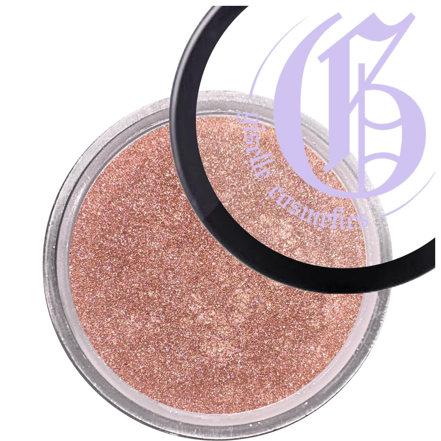 Giselle Cosmetics Selfish Bronzer: Organic Makeup Palette with Eyeshadow, Highlighter, Face Powder, Contour, Travel Size - Glow, Gold Digger, Dark
