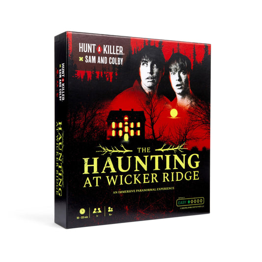 Hunt A Killer x Sam and Colby: The Haunting at Wicker Ridge - Immersive Paranormal Mystery Game, 90-120 Min Playtime, Ages 14+, Perfect for Fans of…