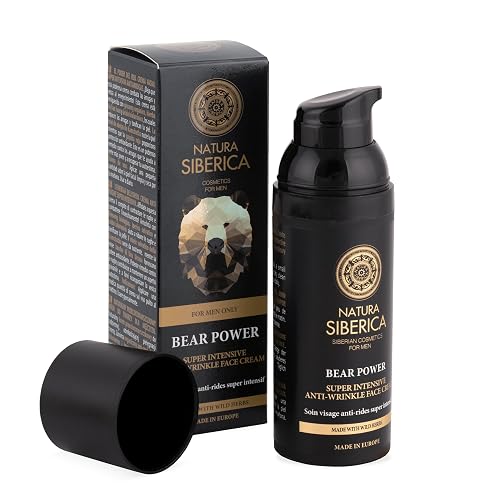Natura Siberica For Men Only Bear Super Intensive Power Anti-Wrinkle Face Cream 50Ml