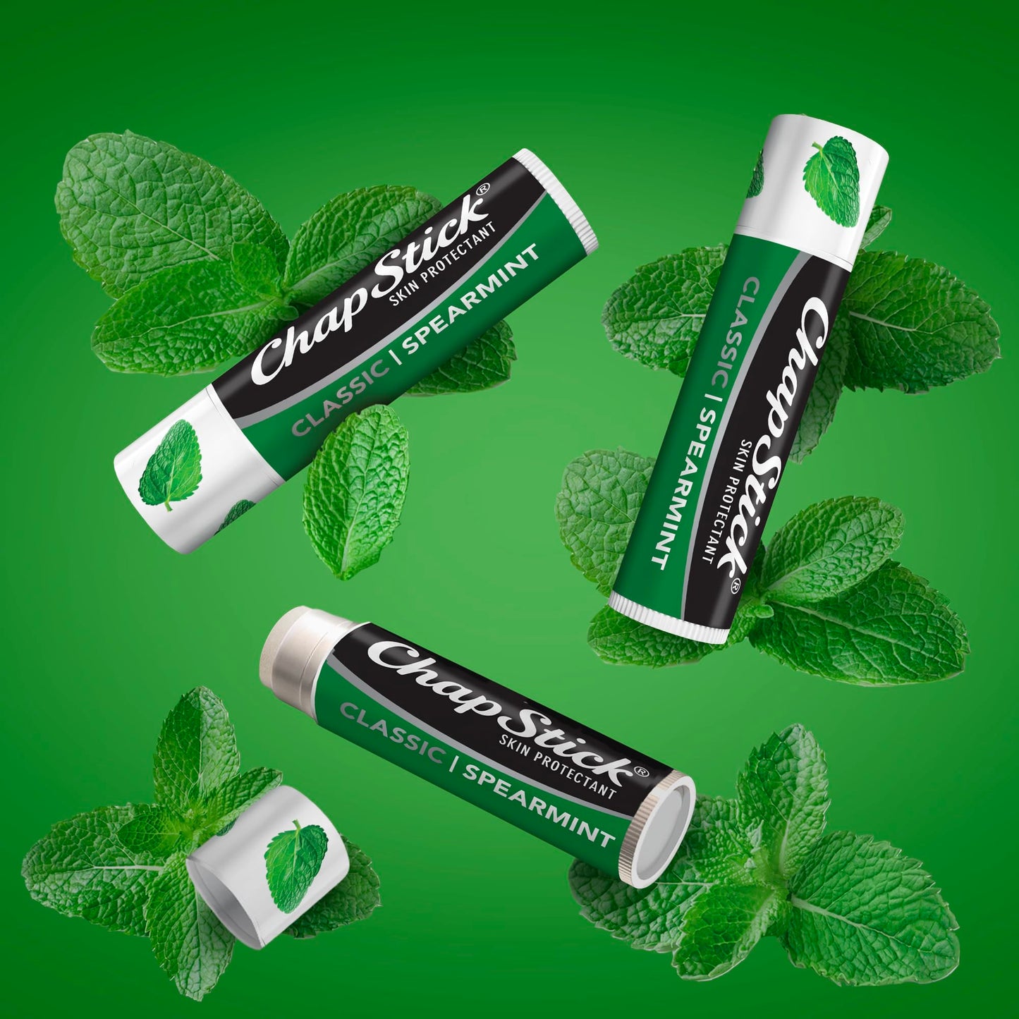 ChapStick Skin Protectant, Classic Spearmint 0.15 oz