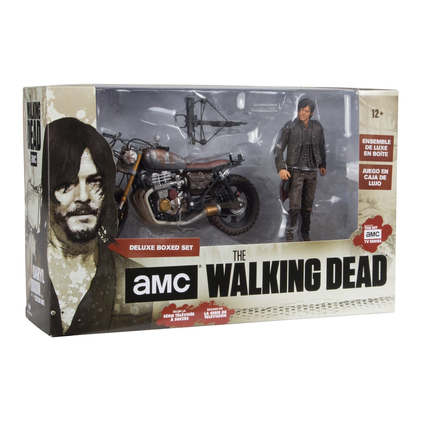 McFarlane Toys The Walking Dead TV Daryl Dixon with New Bike Deluxe Box Set