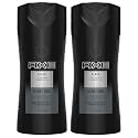 Self tanner Body Wash - Black - Frozen Pear & Cedarwood - Net Wt. 16 FL OZ (473 mL) Per Bottle - Pack of 2 Bottles
