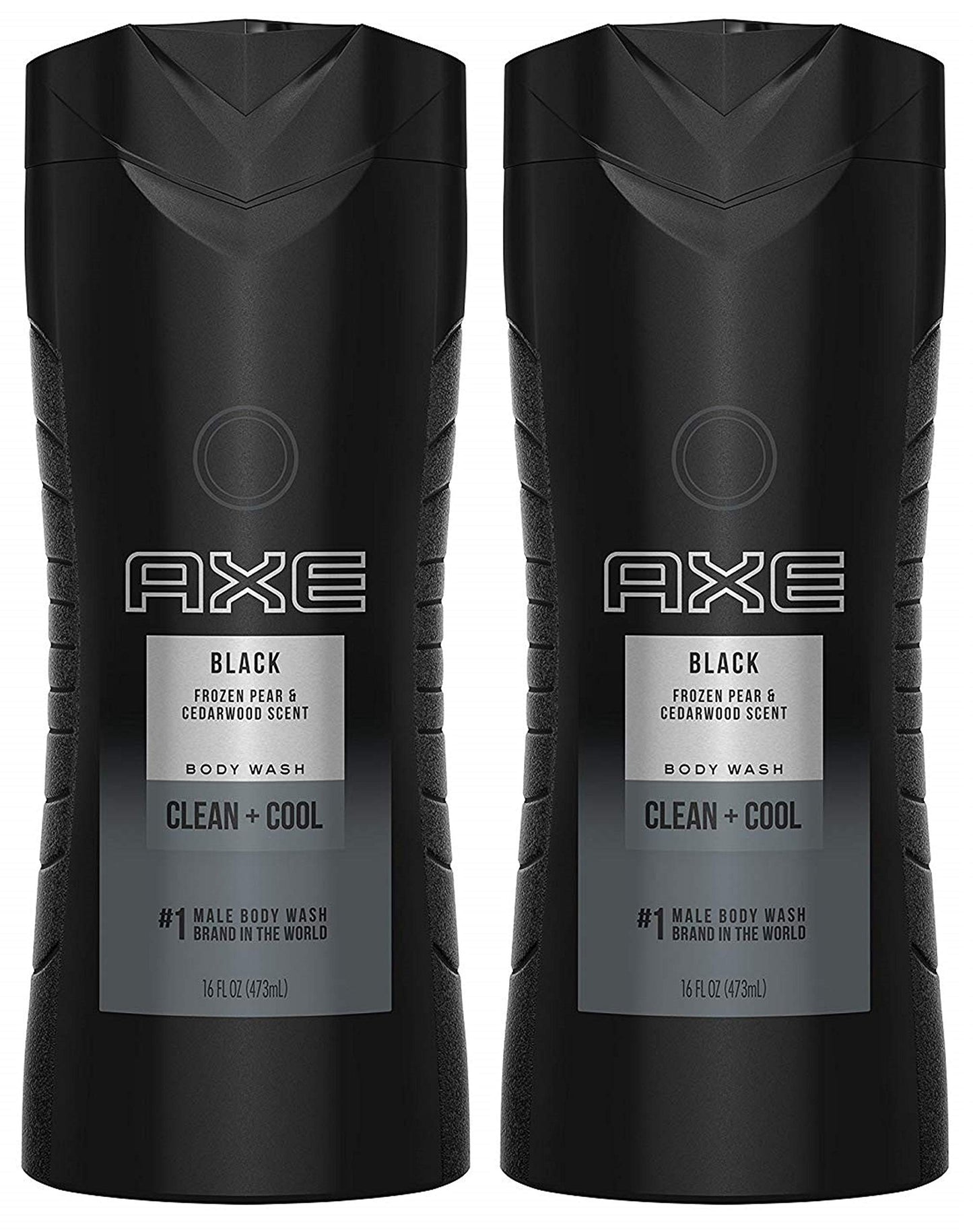 Self tanner Body Wash - Black - Frozen Pear & Cedarwood - Net Wt. 16 FL OZ (473 mL) Per Bottle - Pack of 2 Bottles