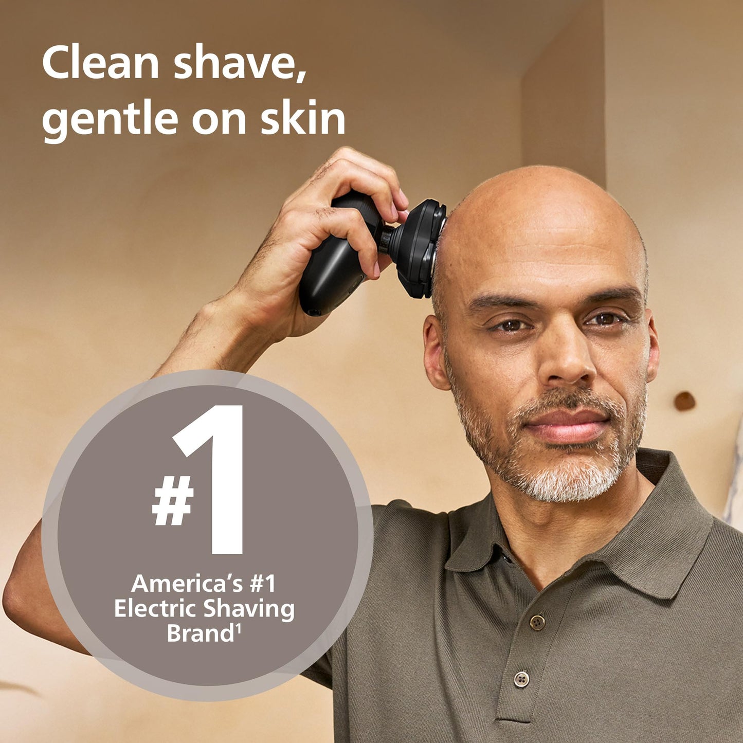 Philips Norelco Head Shaver Pro 5000 Series - Electric Shaver for Men and Women, 360° Flexing Head & ComfortCut Blades for Clean Shave, Gentle on Beauty and Personal Care Norelco