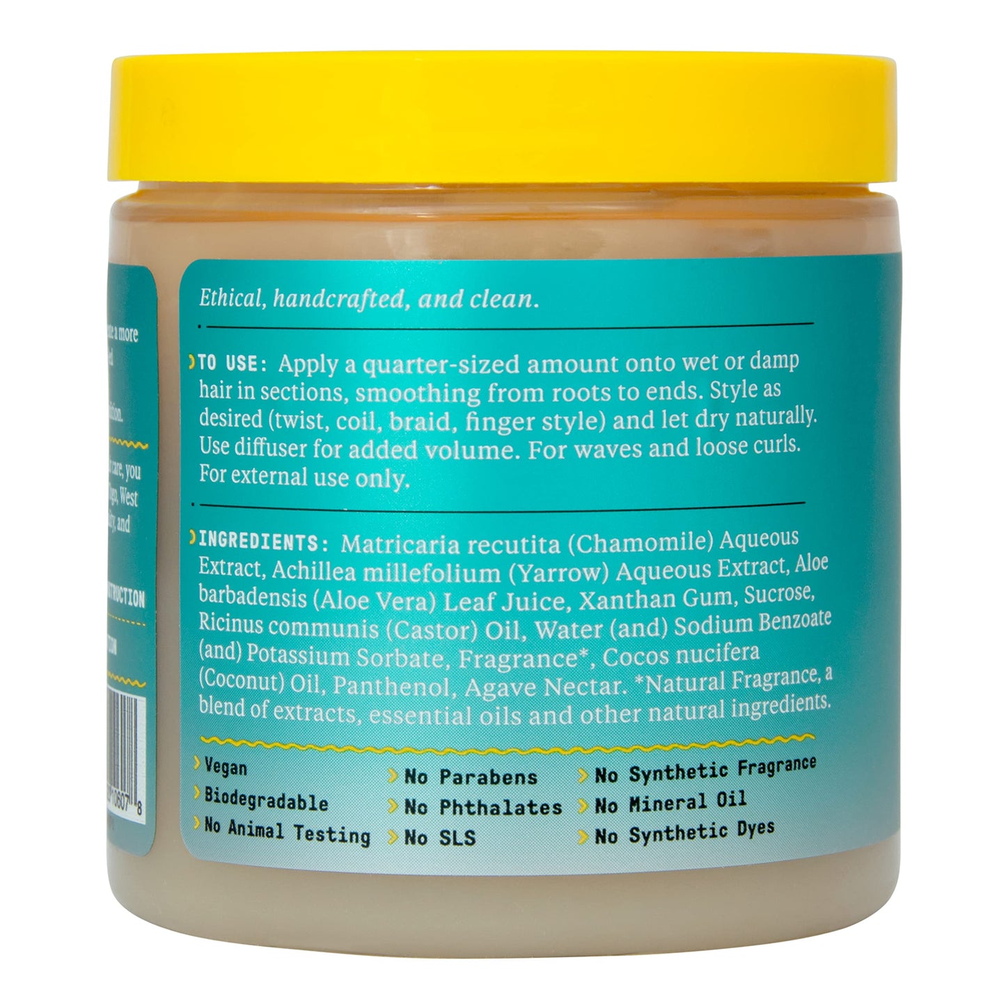 Alaffia Beautiful Curls Curl Enhance Defining Gel, Wavy to Curly Hair Products, Hair Gel to Coil, Twist and Braid, Natural with Shea Butter, Coconut
