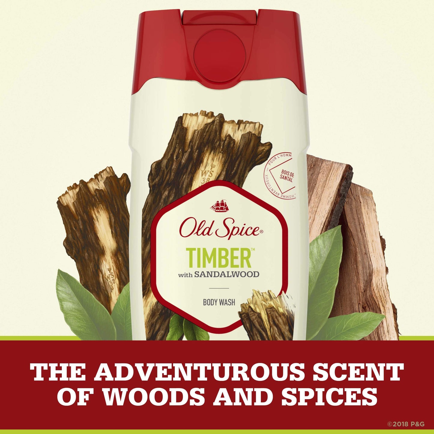 Old Spice Timber, 16 oz