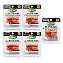 Dr. Dan's Cortibalm-5 pack- for Dry Cracked Lips Healing Lip Balm for Severely Chapped Lips - Designed for Men, Women and Children