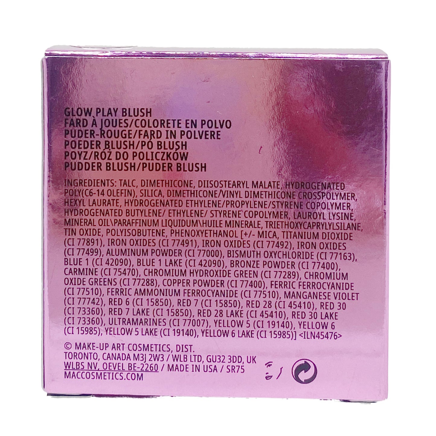 MAC Black Cherry Collection Glow Play Blush - HD Cherry Tree (.25 Oz / 7.3 g)