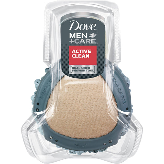 Dove Active Clean Men+Care Shower Tool, Coconut & Cocoa Beauty and Personal Care Dove