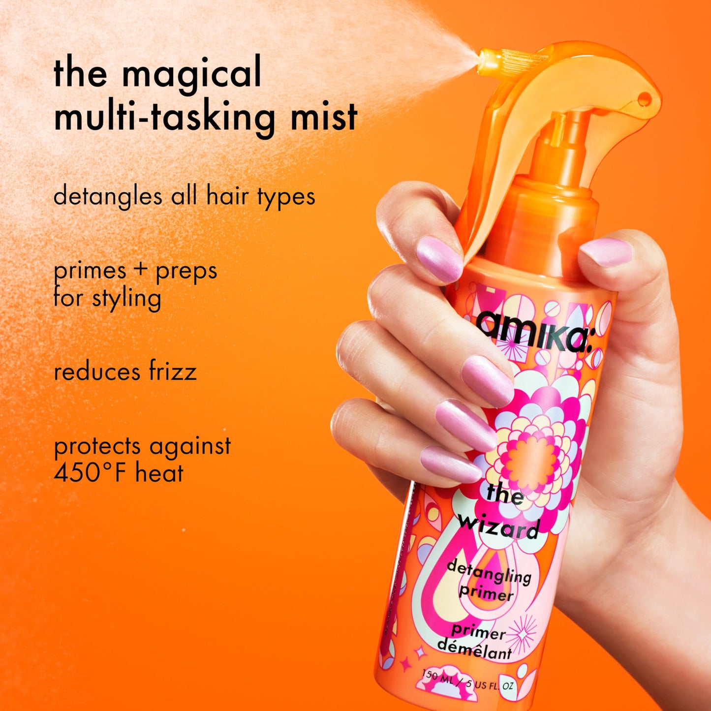 amika the wizard detangling primer, 118ml Beauty and Personal Care Amika