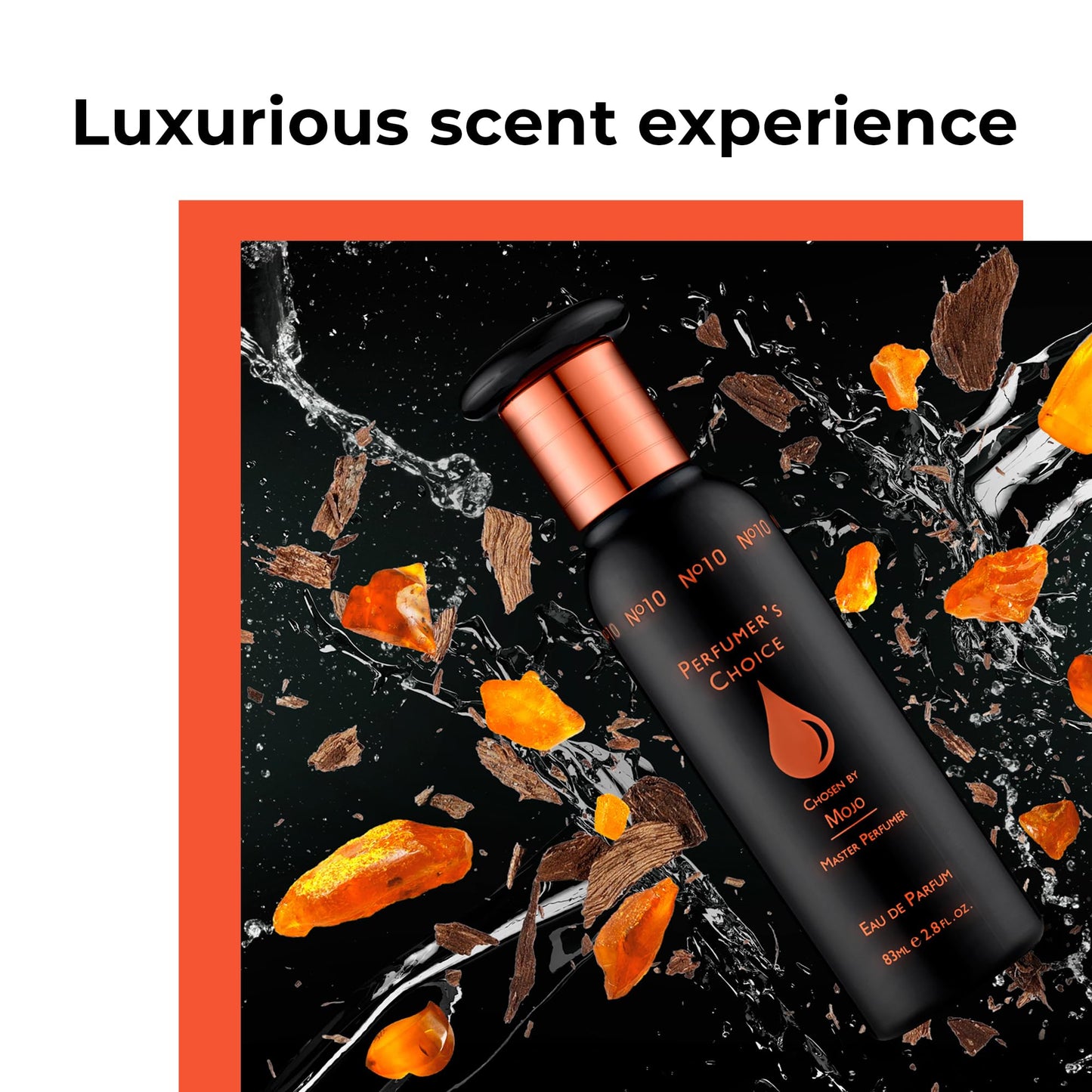 Milton-Lloyd Perfumer's Choice No 10 Mojo - Cologne for Men - Woody Oriental Fragrances - Mens Cologne - Long Lasting Perfume for Men - 1.7 oz