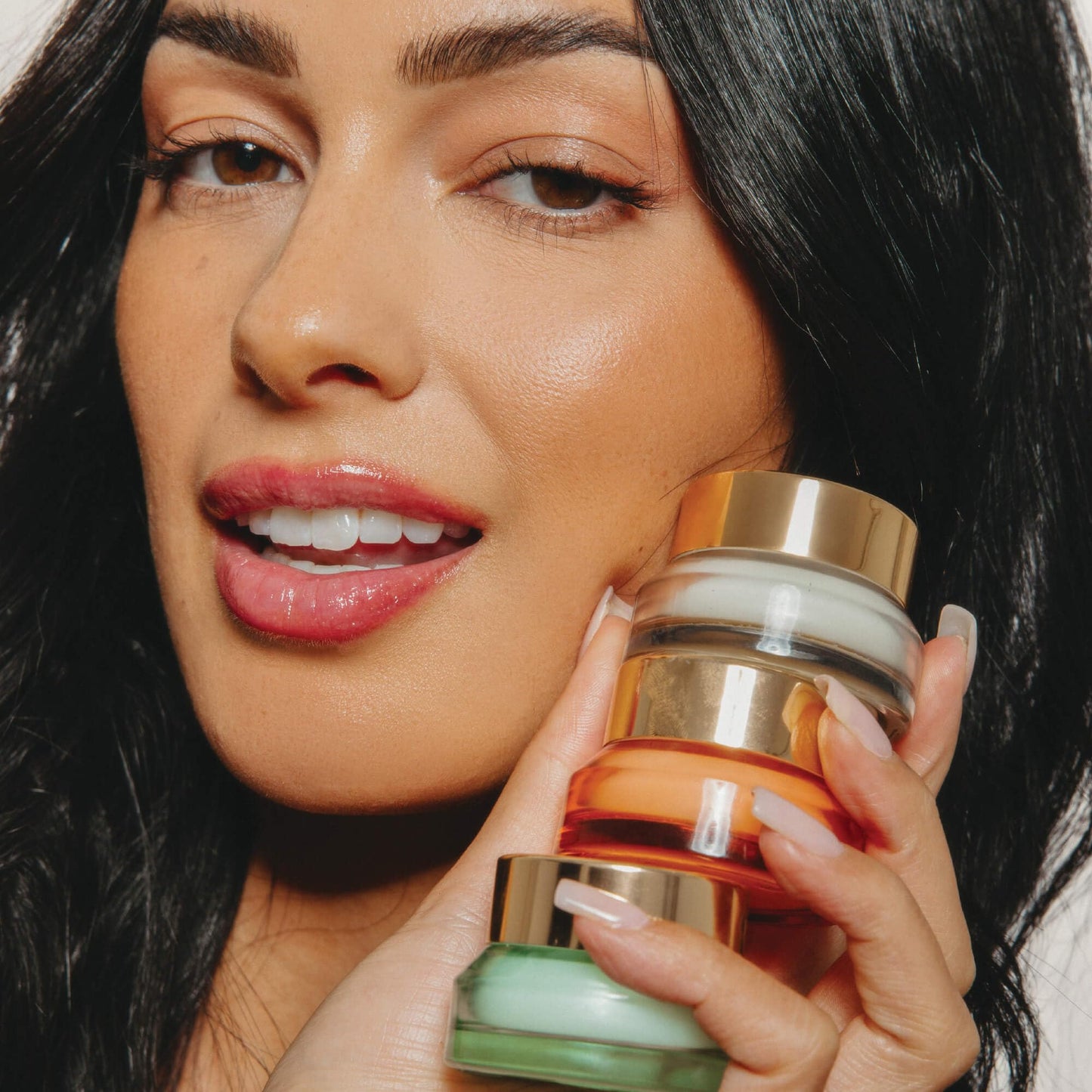 Poppy & Pout Island Coconut Overnight Lip Mask - Natural Lip Care with Shea Butter & Beeswax - Cruelty Free, Recyclable Glass Jar (0.65 oz)