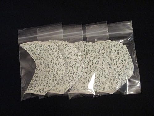 Vapon Topstick Custom Cut Front "B Curve" (100 Double-Sided Strips) Clear Hairpiece Tape 3" - By Vapon