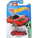 Hot Wheels 2016 H.W. Green Speed Tesla Roadster Red 241/250