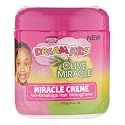 African Pride Dream Kids Olive Miracle Creme Anti-Breakage Hair Strengthener - Helps Strengthen, Condition & Protect Hair, Contains Olive Oil, 6 Oz