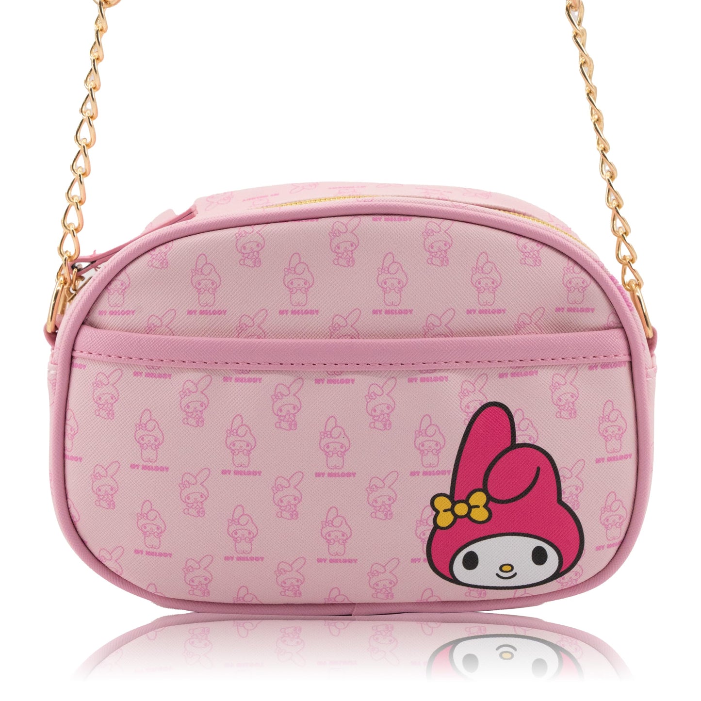 Sanrio My Melody Purse Crossbody Handbag for Women | My Melody Vinyl Women's Shoulder Handbag | My Melody Accessories for Girls