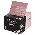 Fromm Pop Up Hair Foils, Light Pink Foils, Cosmetology Supplies, Hairstylist Essentials, Lightweight, Ideal for Highlighting and Coloring, Precut, 5"