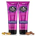HASK Hair Cream - Curl Care Defining Cream 2 Piece Bundle, vegan, cruelty-free, color safe, free from gluten, sulfates, and parabens