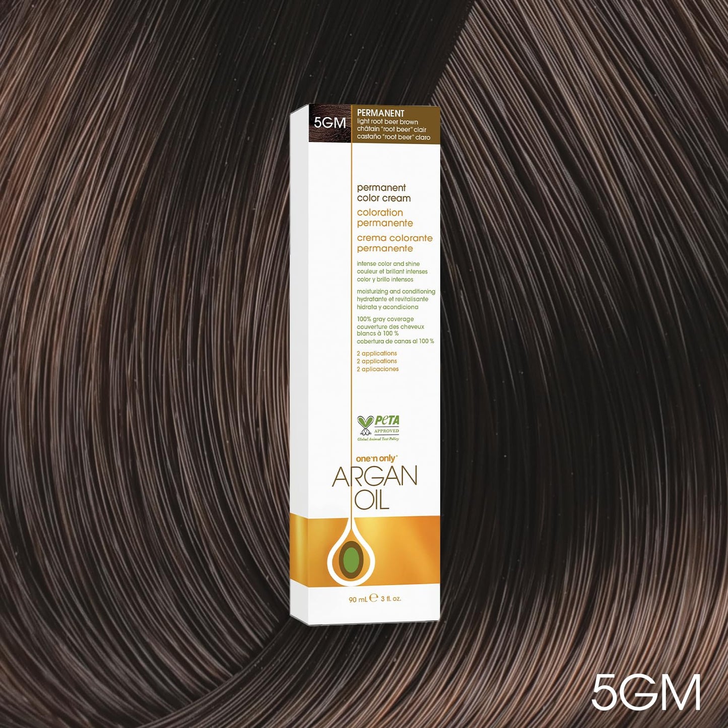 One N' Only Permanent Hair Color - Permanent Hair Dye Made with Argan Oil - Delivers Rich, Accurate Tones with Gray Coverage - Improves Moisture