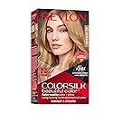 Revlon Colorsilk Beautiful Color Permanent Hair Color, Long-Lasting High-Definition Color, Shine & Silky Softness with 100% Gray Coverage, Ammonia