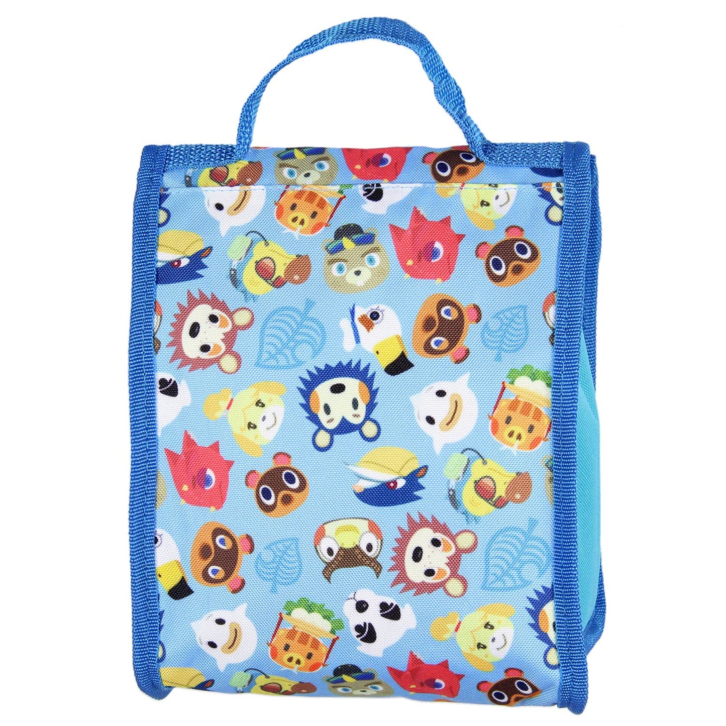 Bioworld Animal Crossing Character Print Backpack 5 pc Set Lunch Tote Keychain