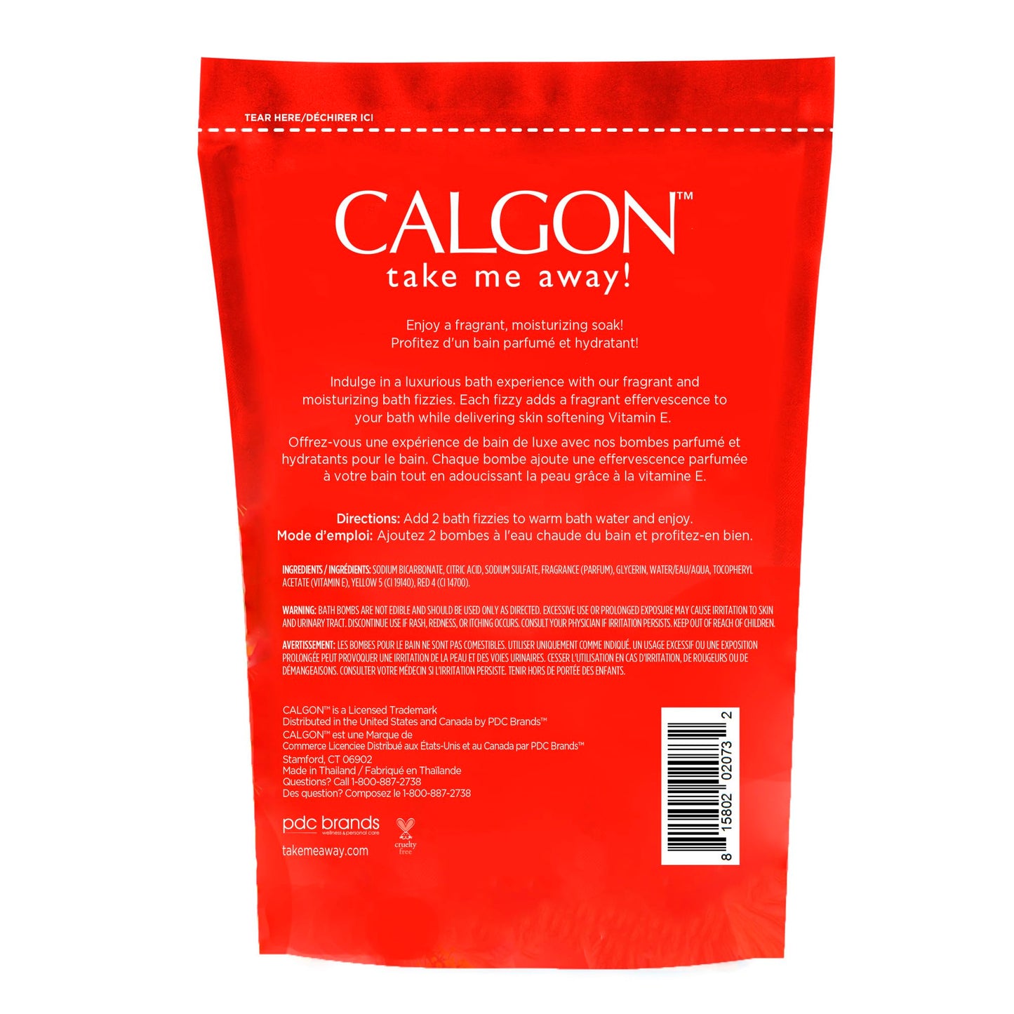 CalgonBath Fizzies - Hawaiian Ginger 8 FIZZIES