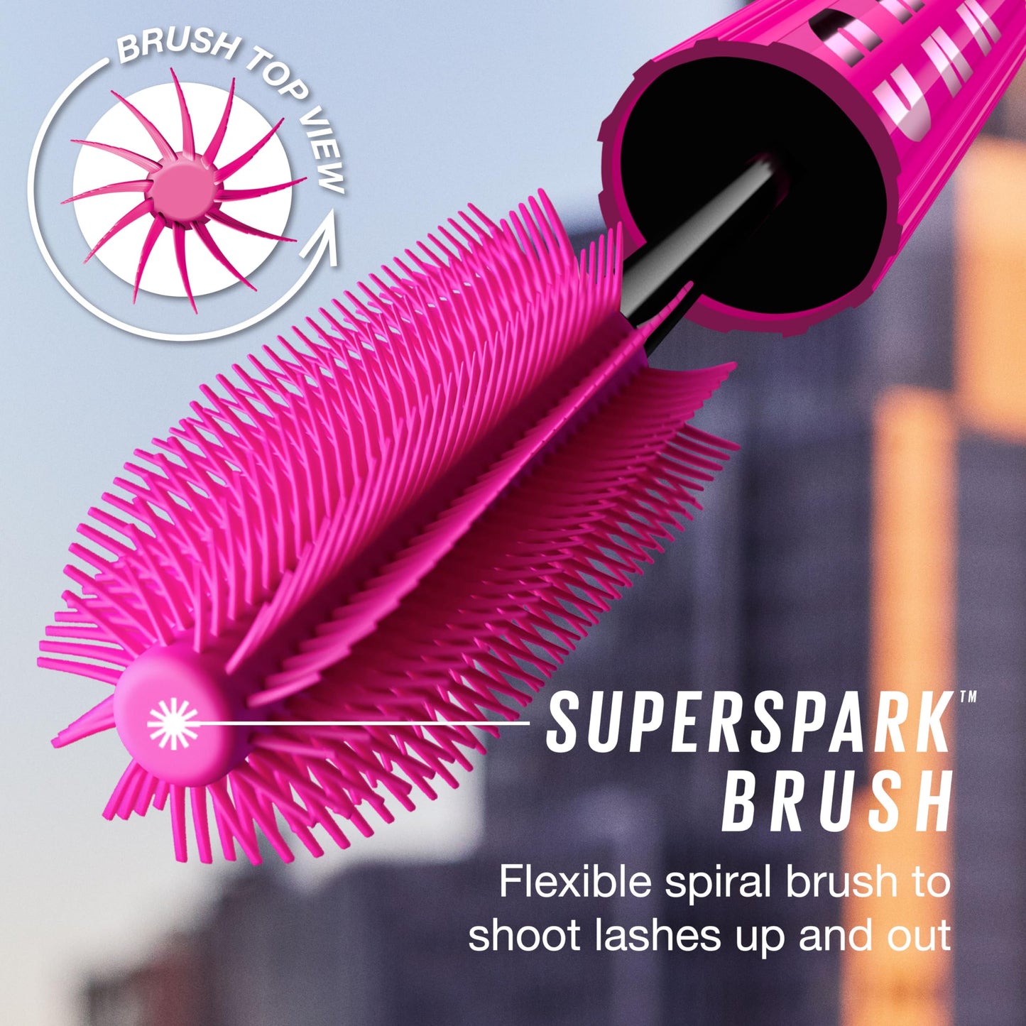 Maybelline Lash Sensational Firework Washable Mascara, Lengthening & Volumizing Mascara for up to 24HR wear, Very Black, 1 Count Beauty and Personal Care MAYBELLINE