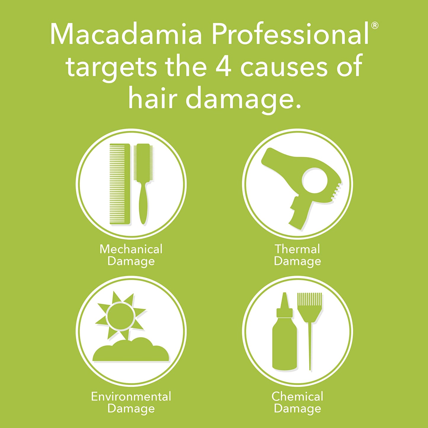Macadamia Professional Weightless Repair Hair Conditioner - Hydrating Conditioner for Fine, Damaged & Color-Treated Hair, Care Products, Vegan