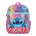 Disney Stitch Love At First Bite 16 Inch Backpack