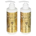 Marisa Carrera Moroccan Argan Oil Elixir Shampoo & Conditioner. Volumizing & Moisturizing, Gentle on Curly & Color Treated Hair, for Men & Women.250