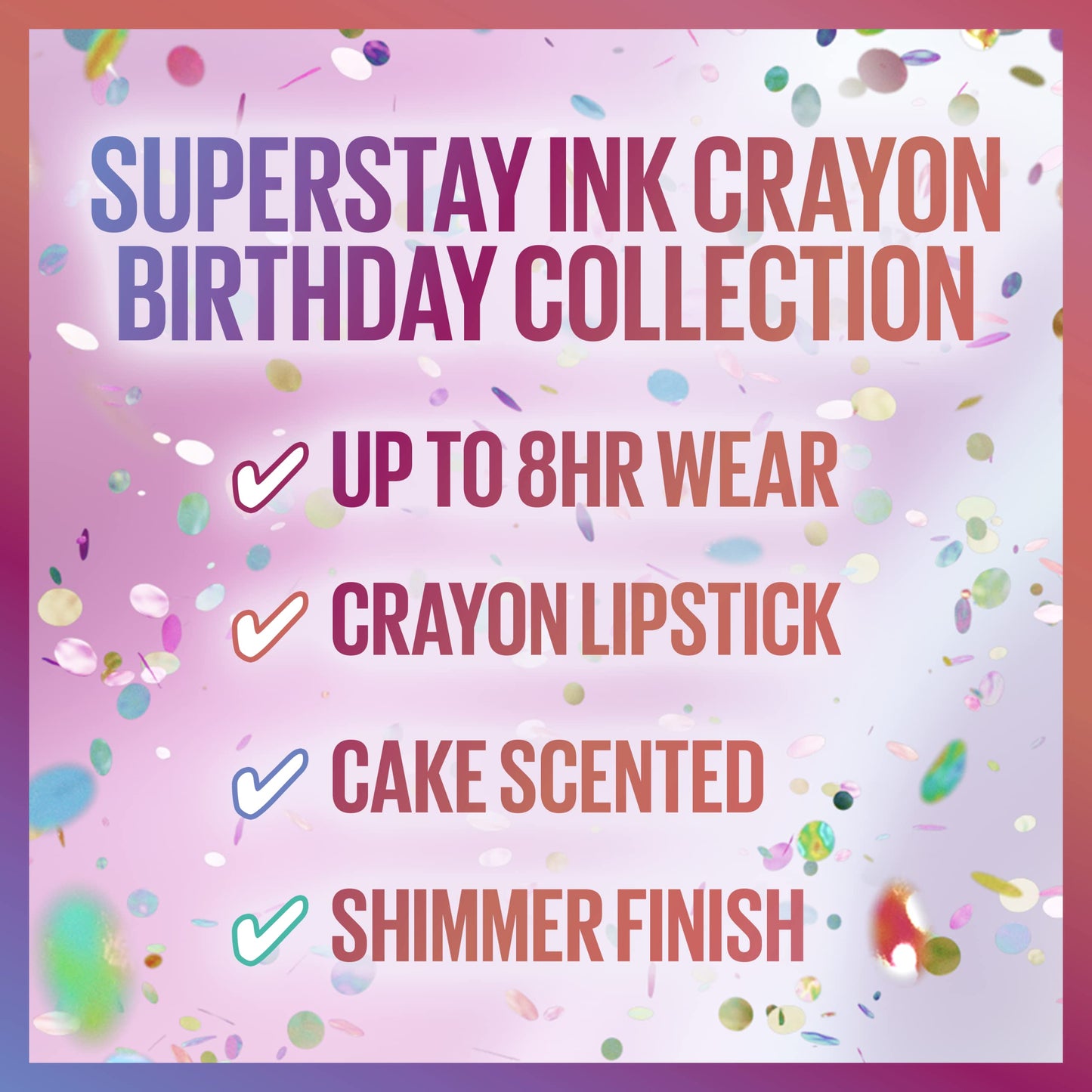 Maybelline New York Super Stay Ink Crayon Matte Longwear Lipstick Makeup, Long Lasting Matte Lipstick with Built-In Sharpener, Limited Edition