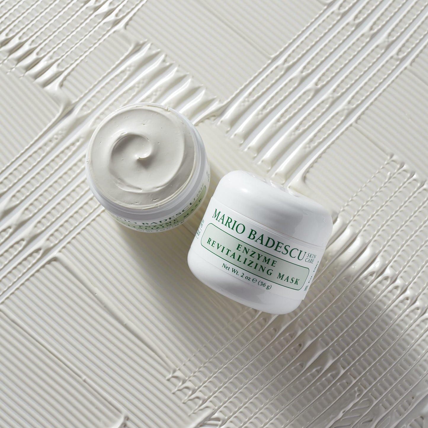 Mario Badescu Enzyme Revitalizing Mask - Infused with Nourishing Fruit Enzyme - Moisturizing Facial Mask for Radiant, Hydrated Skin and Revived